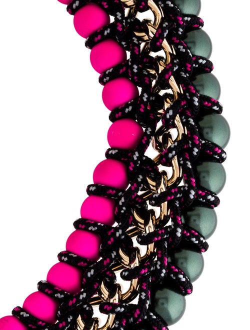Proenza Schouler Beaded Collar Necklace