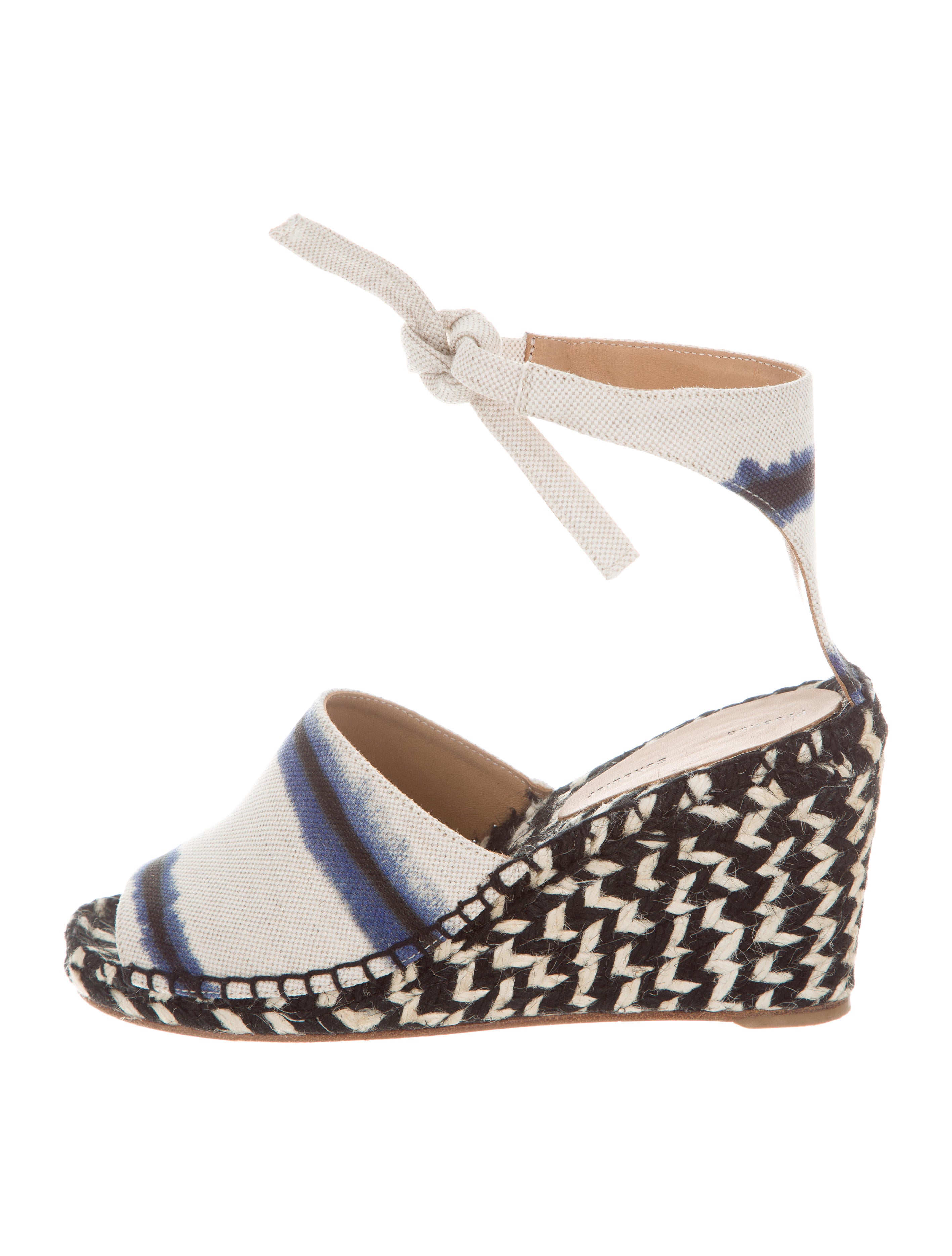 Proenza Schouler Woven Espadrille Wedges - Shoes - PRO36966 | The RealReal