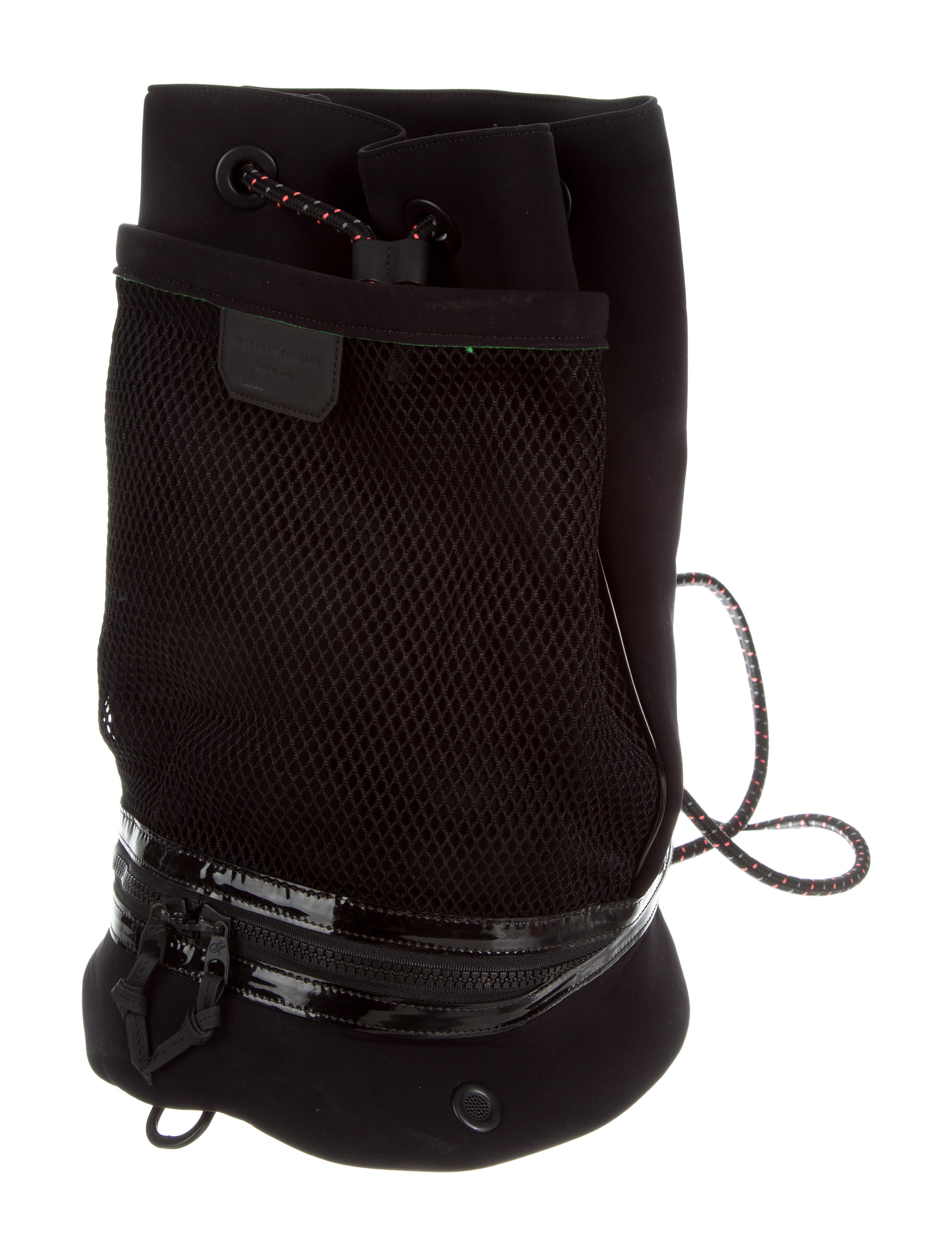 Proenza Schouler Neoprene Beach Bag Black Backpacks, Handbags