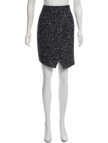 Proenza Schouler Skirts Wool-Blend Knee-Length Skirt US 2 | XS