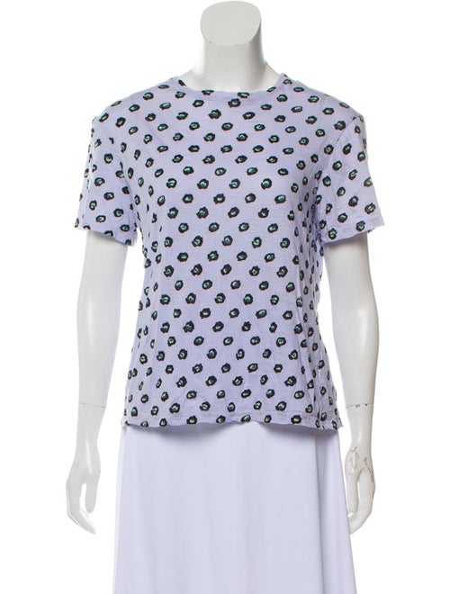 Proenza Schouler Leopard Print Crew Neck T-Shirt b