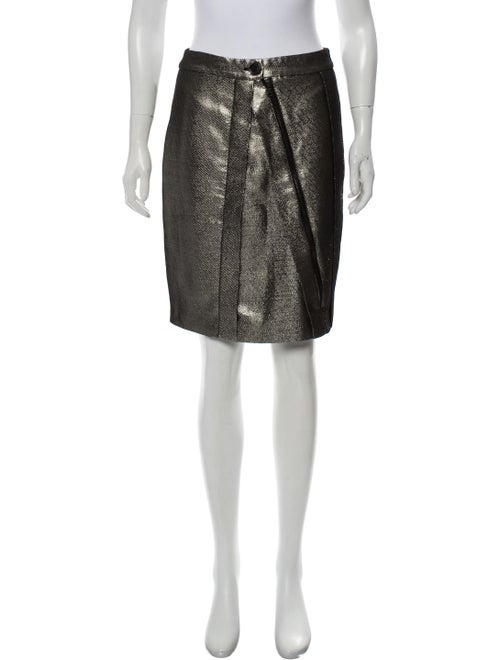 Proenza Schouler Metallic Pleated Skirt w/ Tags Me