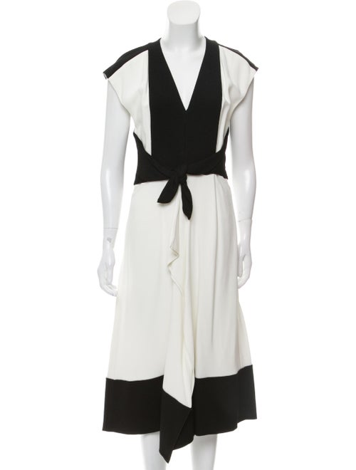 Proenza Schouler Sleeveless Midi Dress White