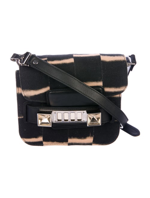 Proenza Schouler Tye Dye Crossbody Bag Black