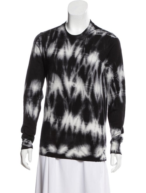 Proenza Schouler Wool Tie-Dye Sweater Black