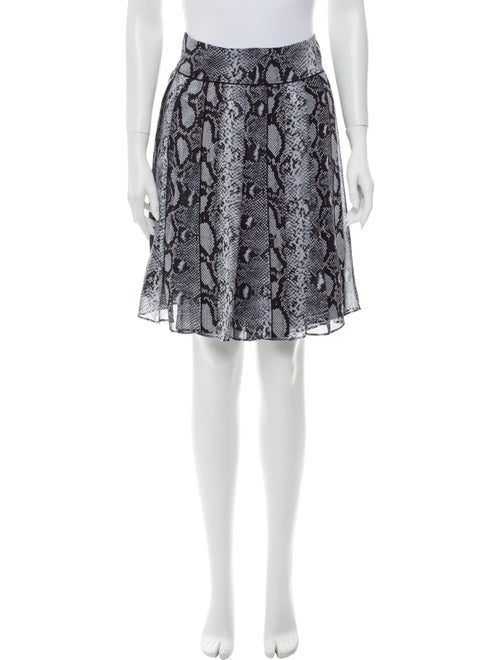 Proenza Schouler Silk Pleated Skirt Knee-Length Sk