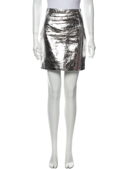 Proenza Schouler Mini Skirt Metallic