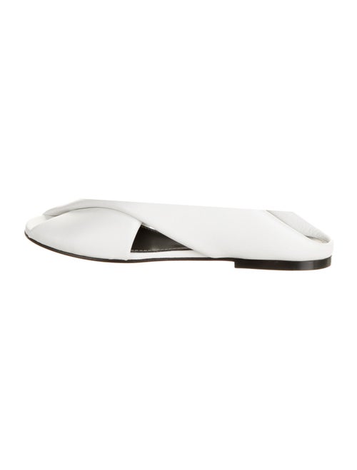 Proenza Schouler Leather Slides White