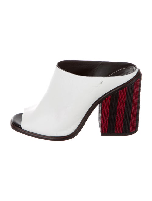 Proenza Schouler Leather Slides White