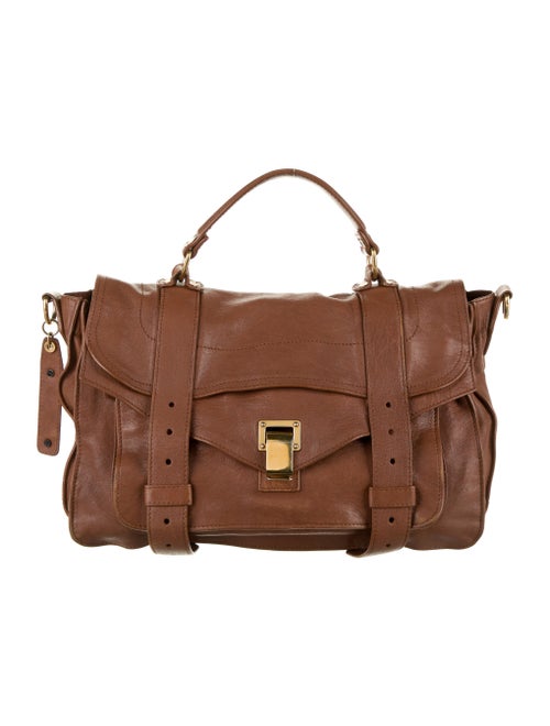 Proenza Schouler PS1 Leather Bag Brown
