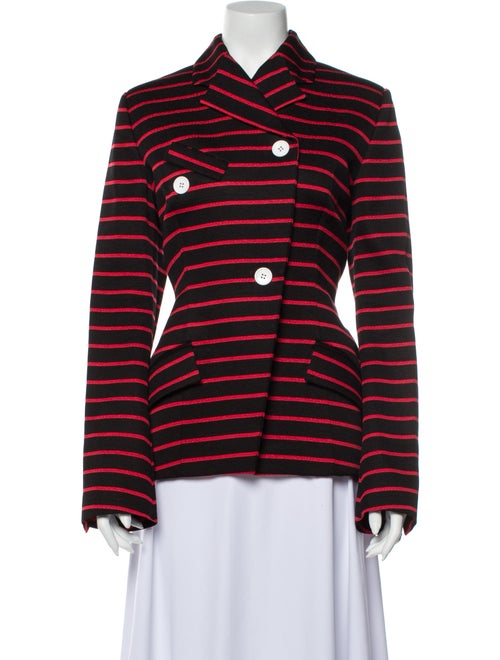 Proenza Schouler Striped Blazer Black