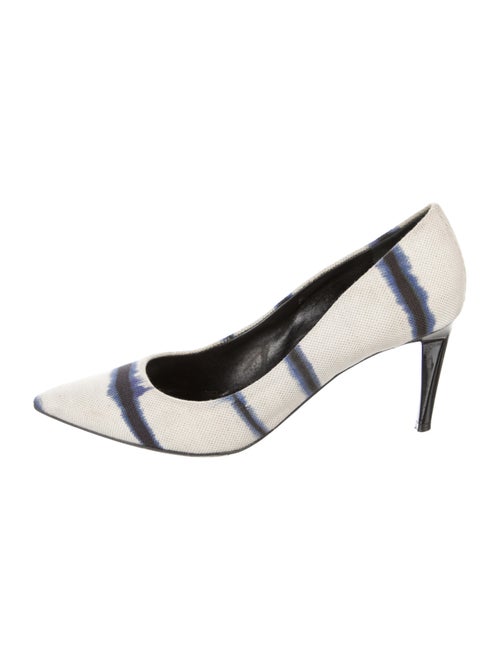 Proenza Schouler Printed Pumps White
