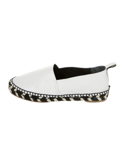 Proenza Schouler Leather Espadrilles White