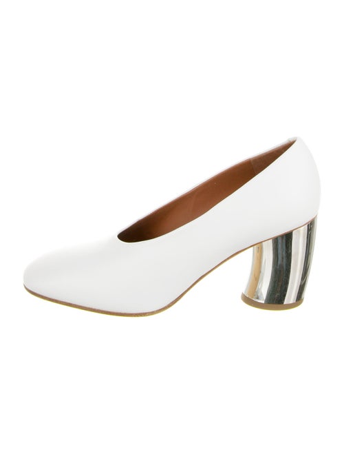 Proenza Schouler Leather Pumps White