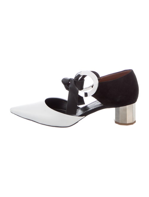 Proenza Schouler Leather Pumps White