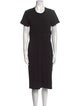 Proenza Schouler Crew Neck Midi Length Dress