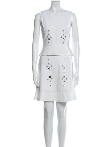 Proenza Schouler Dresses Crew Neck Mini Dress US 2 | XS