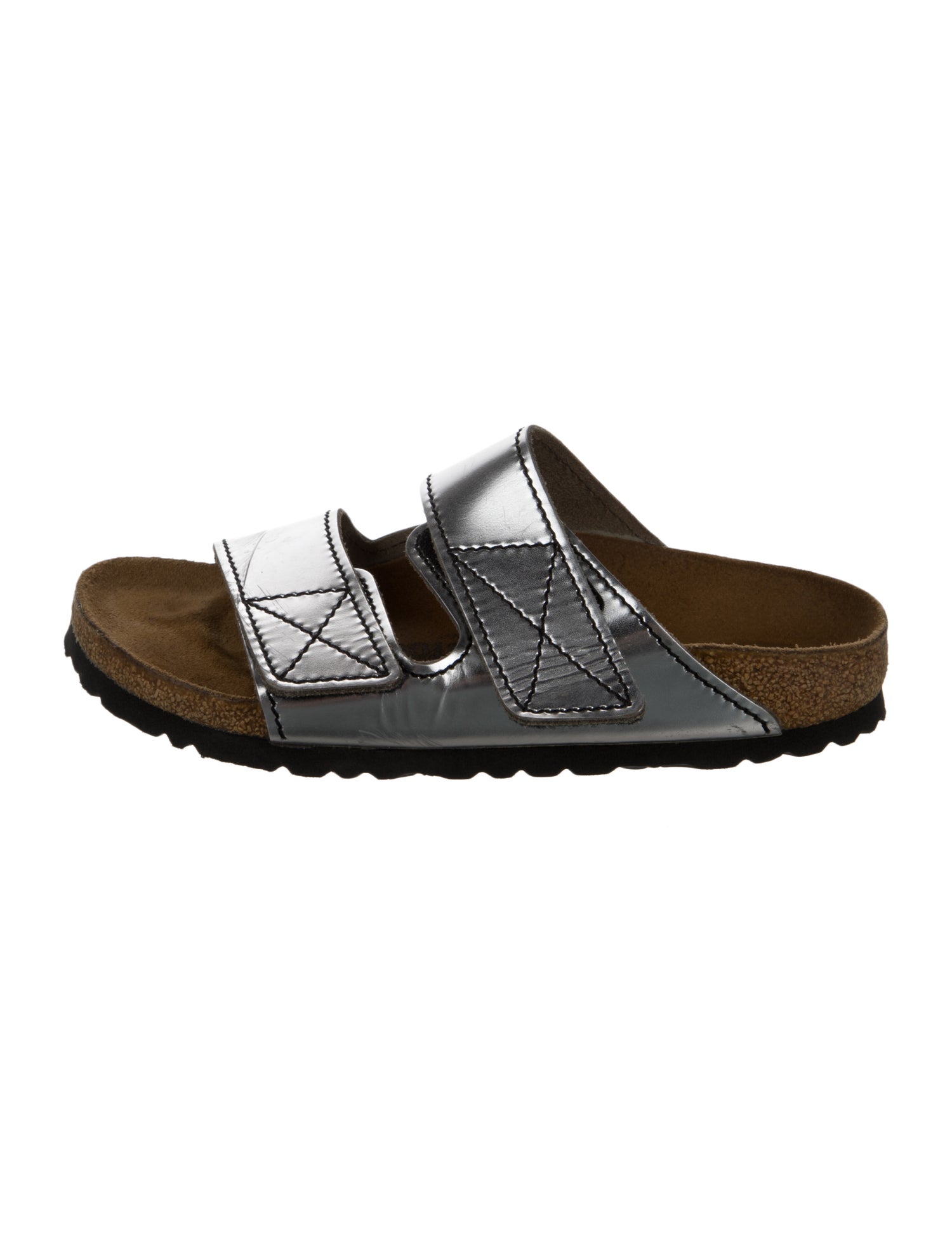 関税送料込 Proenza Schouler x Birkenstock シルバー サンダル Proenza Schouler x Birkenstock | The RealReal