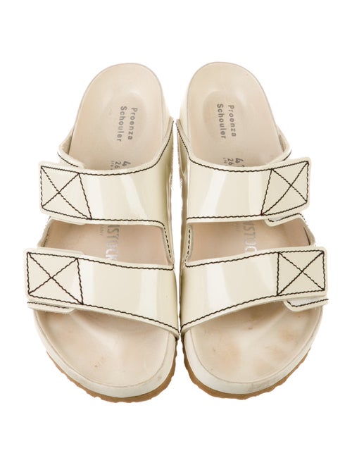 Proenza Schouler x Birkenstock Patent Leather Slides