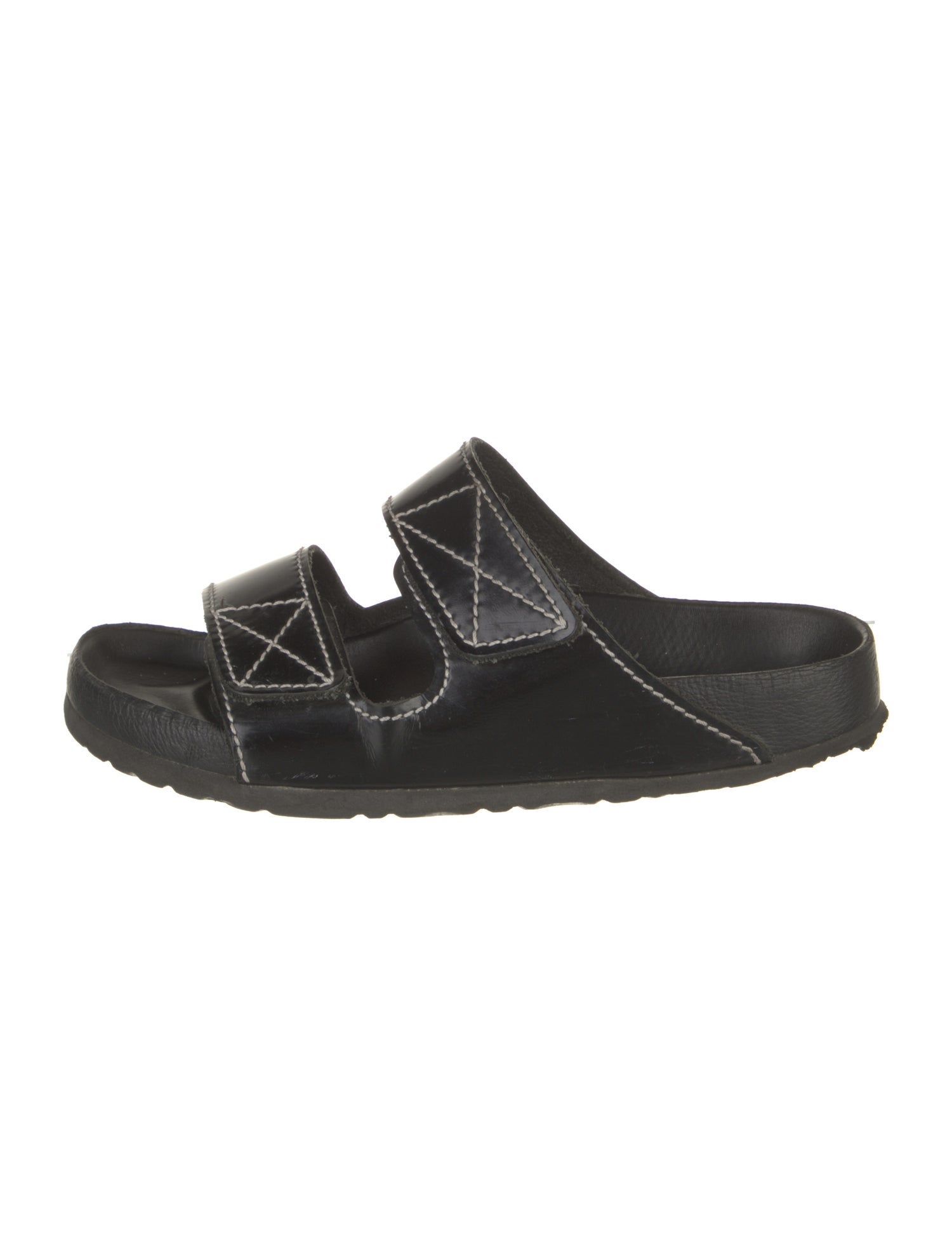 Proenza Schouler x Birkenstock Patent Leather Slides