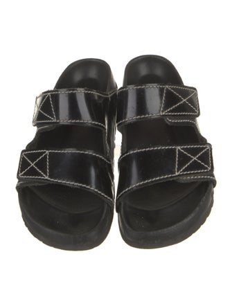 Proenza Schouler x Birkenstock Patent Leather Slides