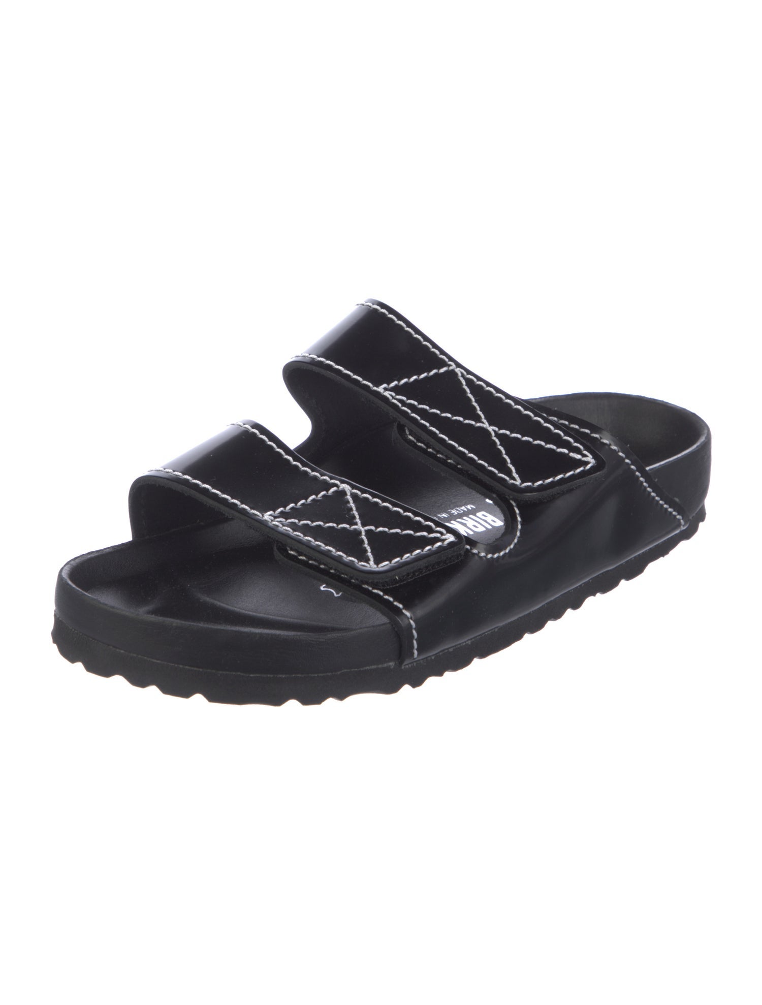 Proenza Schouler x Birkenstock Patent Leather Slides