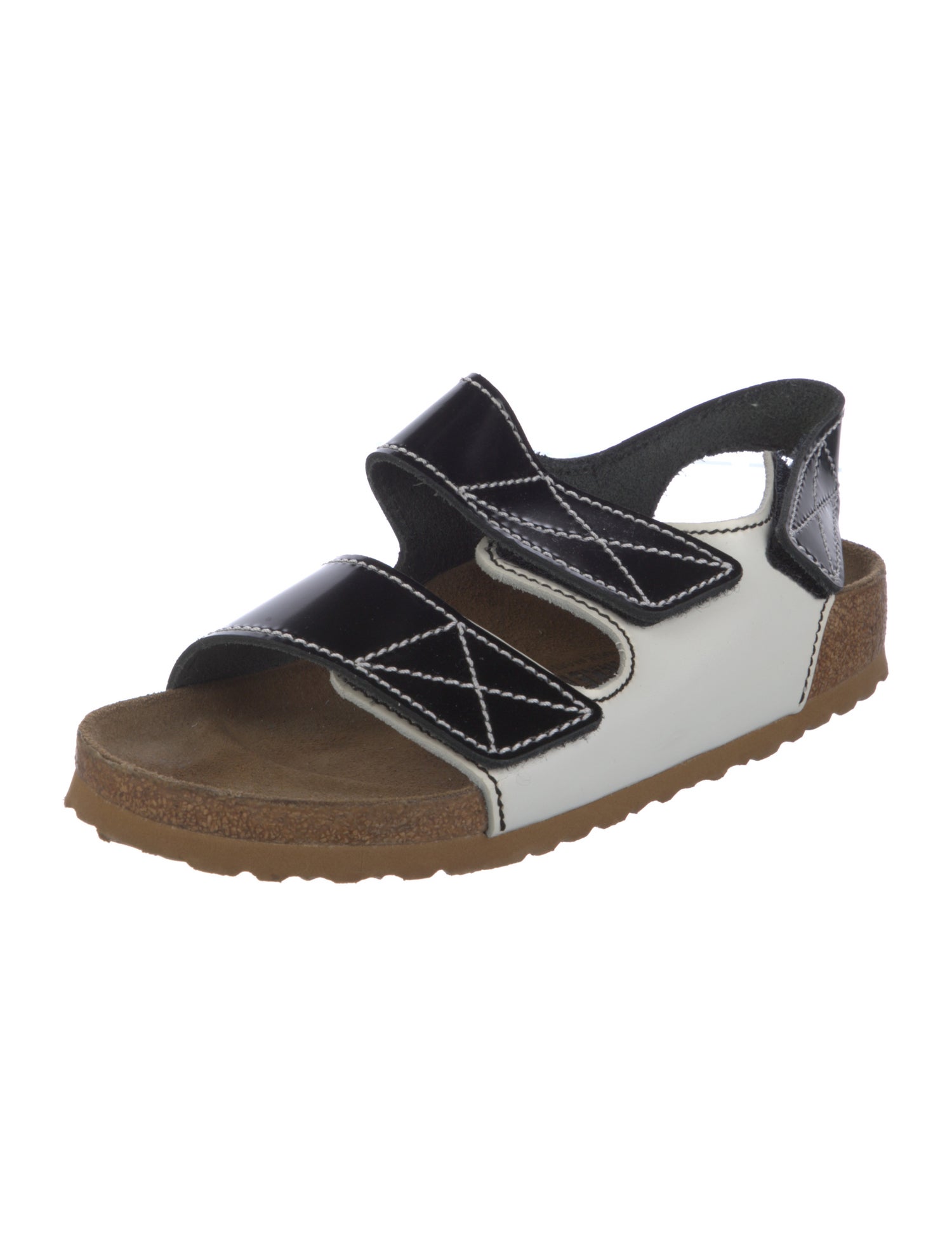 Proenza Schouler x Birkenstock Patent Leather Slingback Sandals