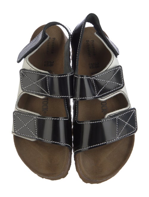 Proenza Schouler x Birkenstock Patent Leather Slingback Sandals