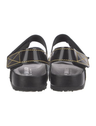 Proenza Schouler x Birkenstock Patent Leather Slingback Sandals