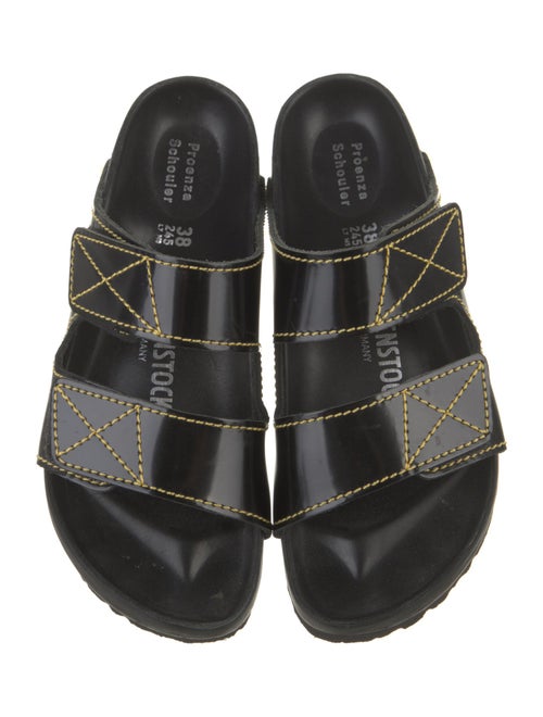 Proenza Schouler x Birkenstock Patent Leather Slides