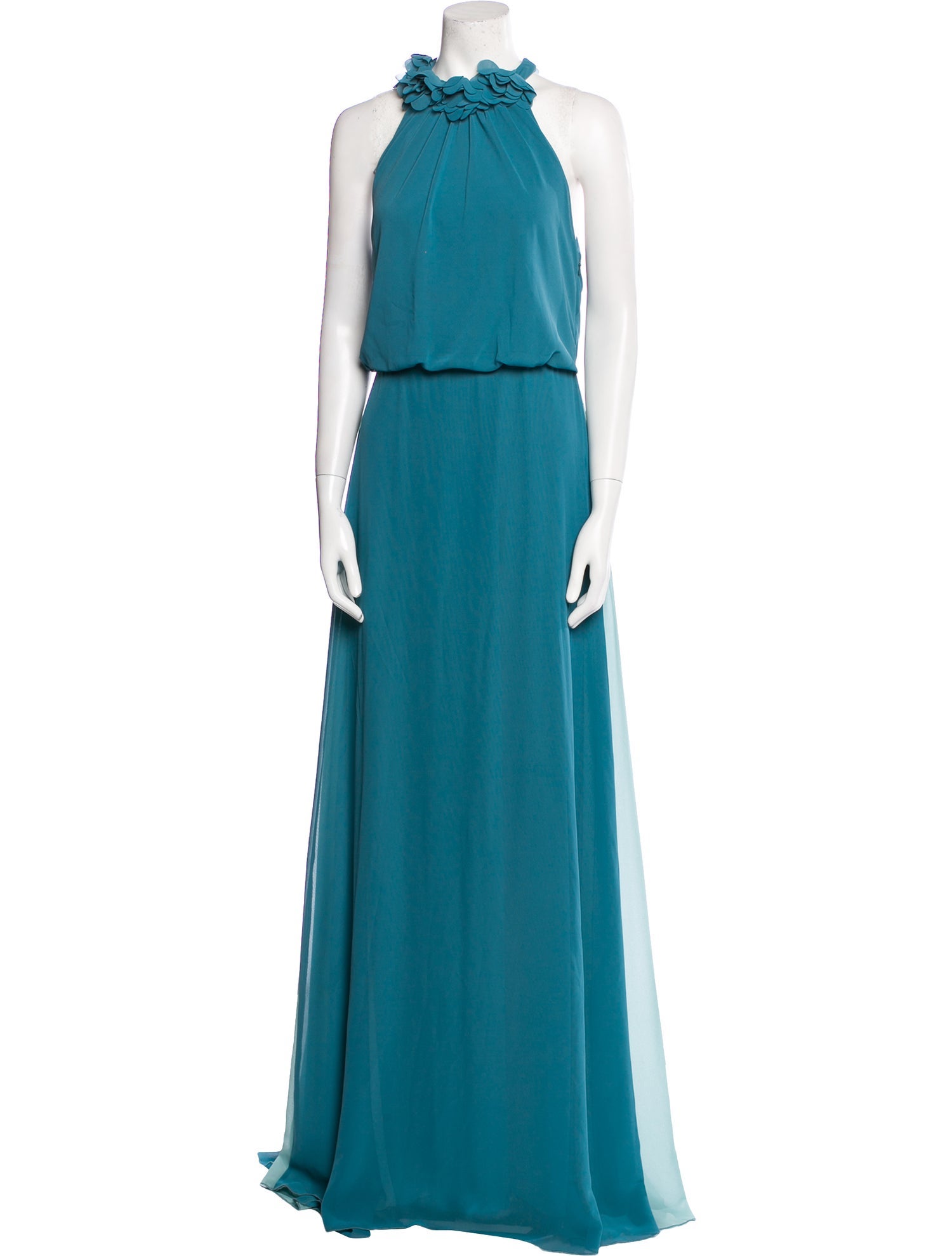 Pronovias Halterneck Long Dress
