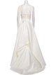 Pronovias Square Neckline Long Dress