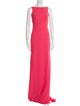 Pronovias Bateau Neckline Long Dress