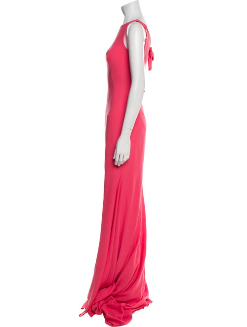 Pronovias Bateau Neckline Long Dress