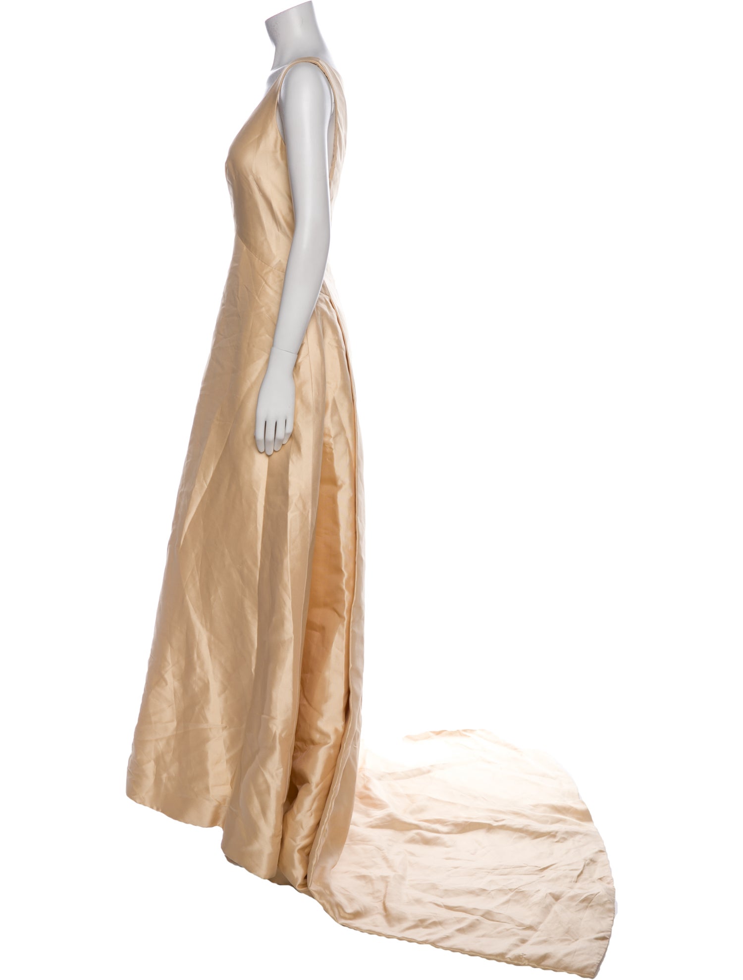 Pronovias Silk Long Dress