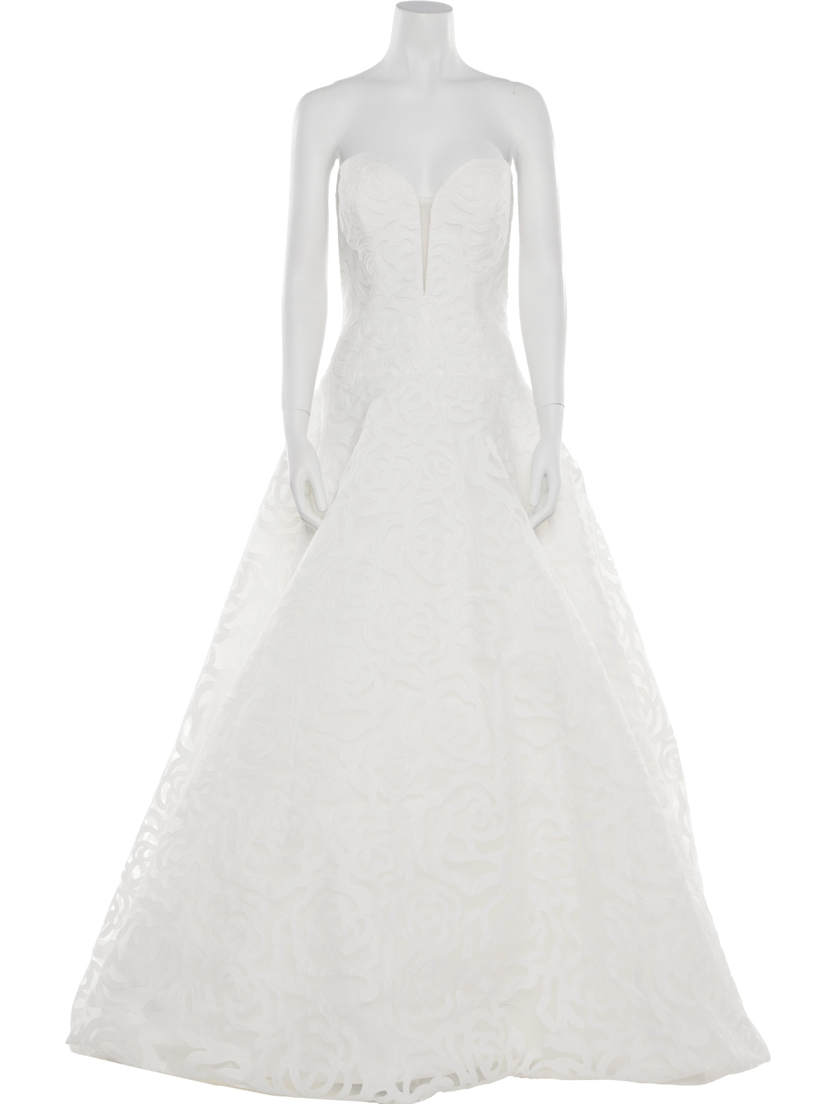 Pronovias Strapless Long Dress