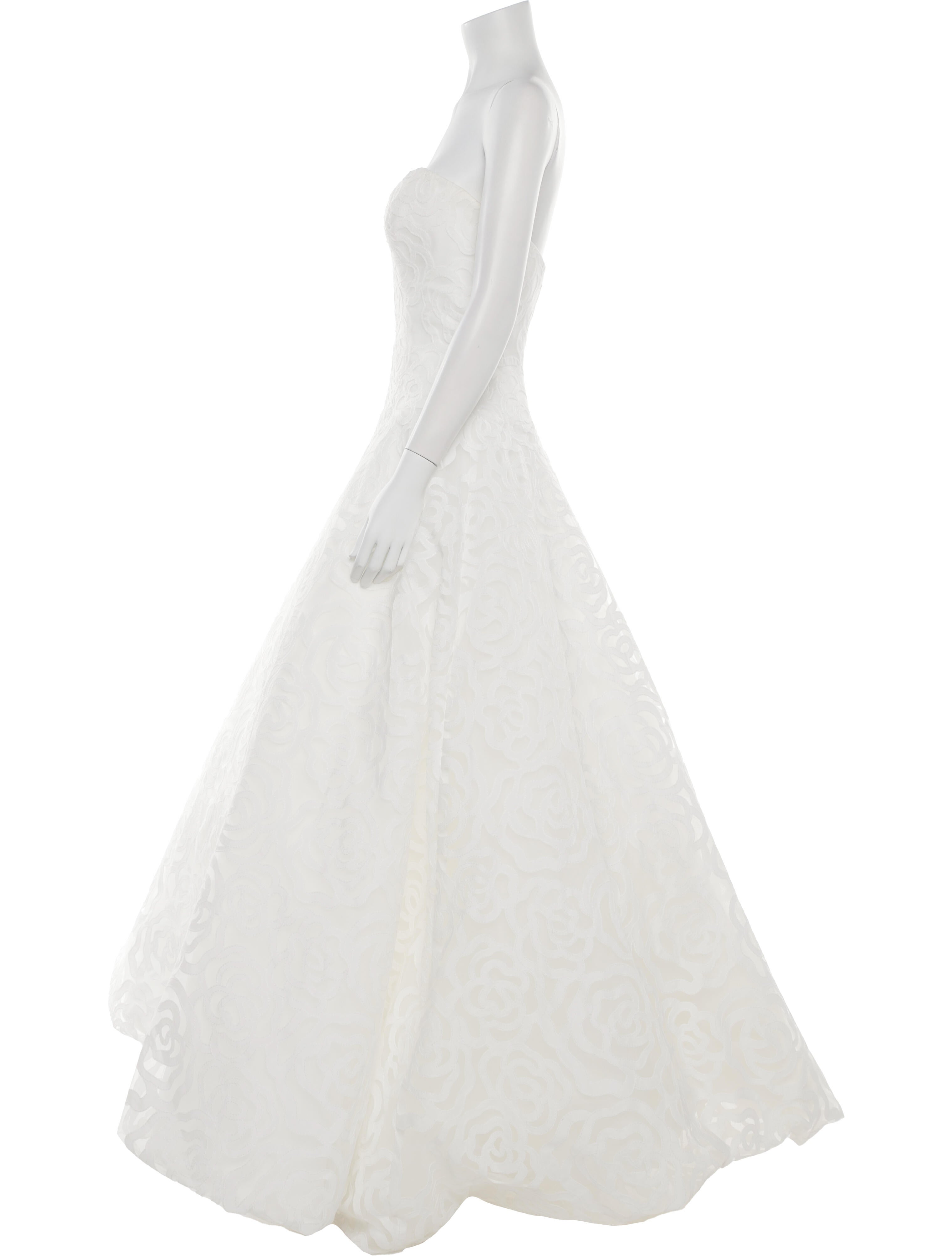Pronovias Strapless Long Dress