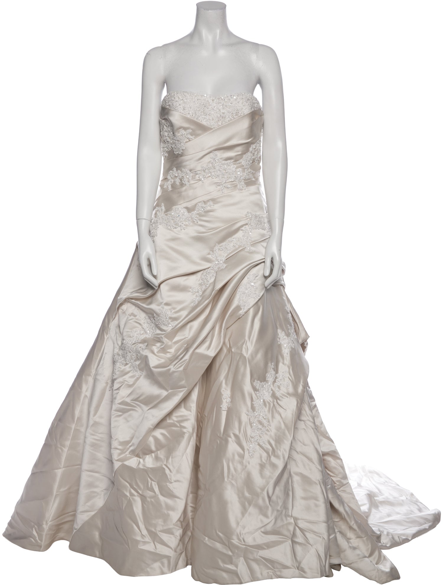 Pronovias Nylon Long Dress