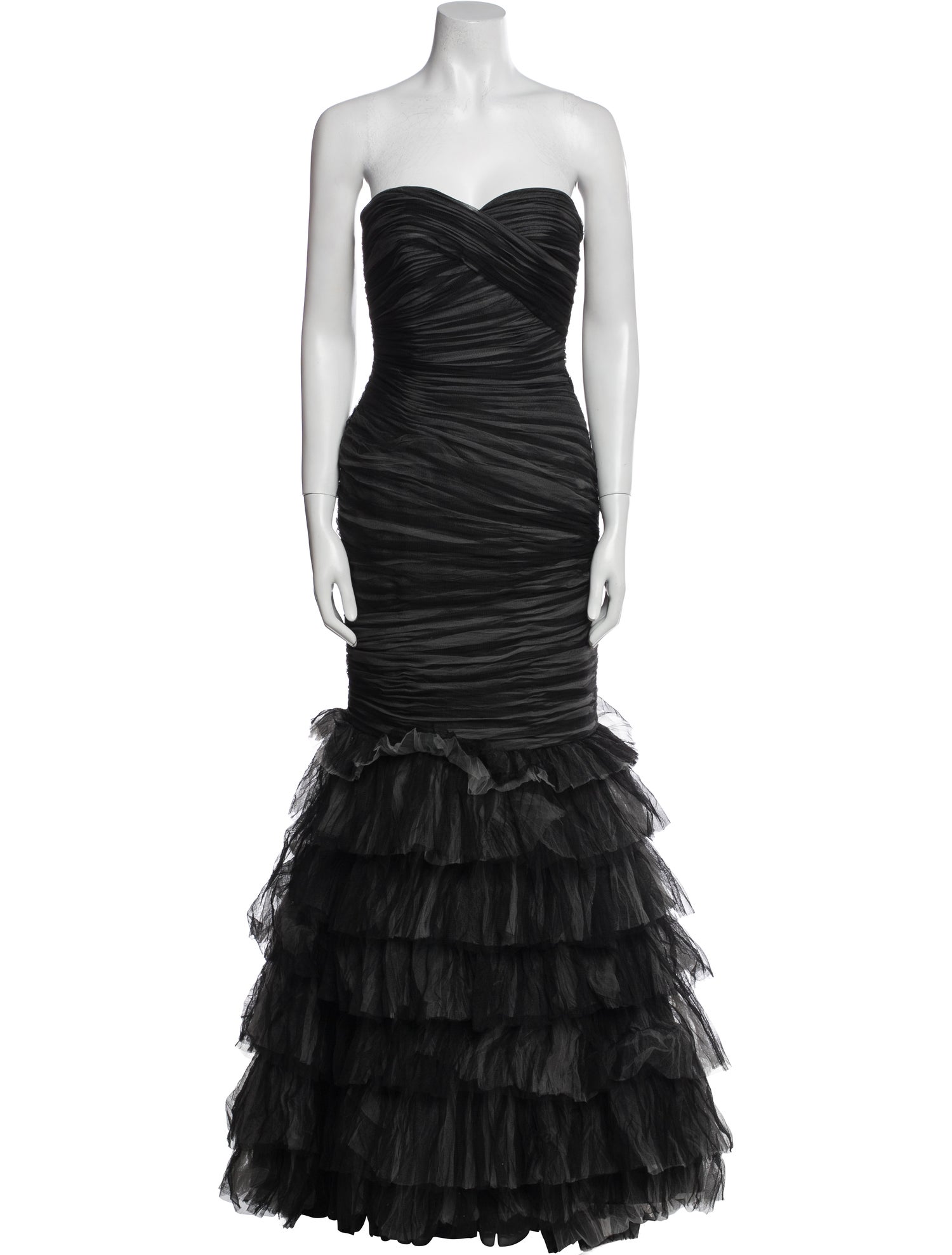 Pronovias Strapless Long Dress