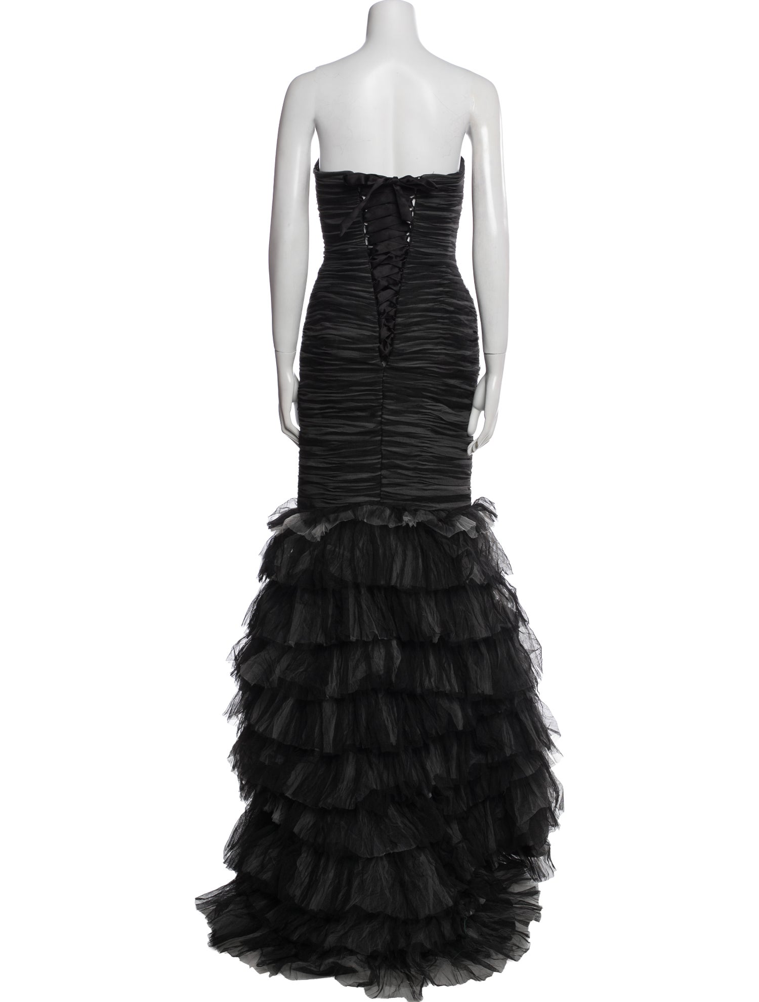 Pronovias Strapless Long Dress