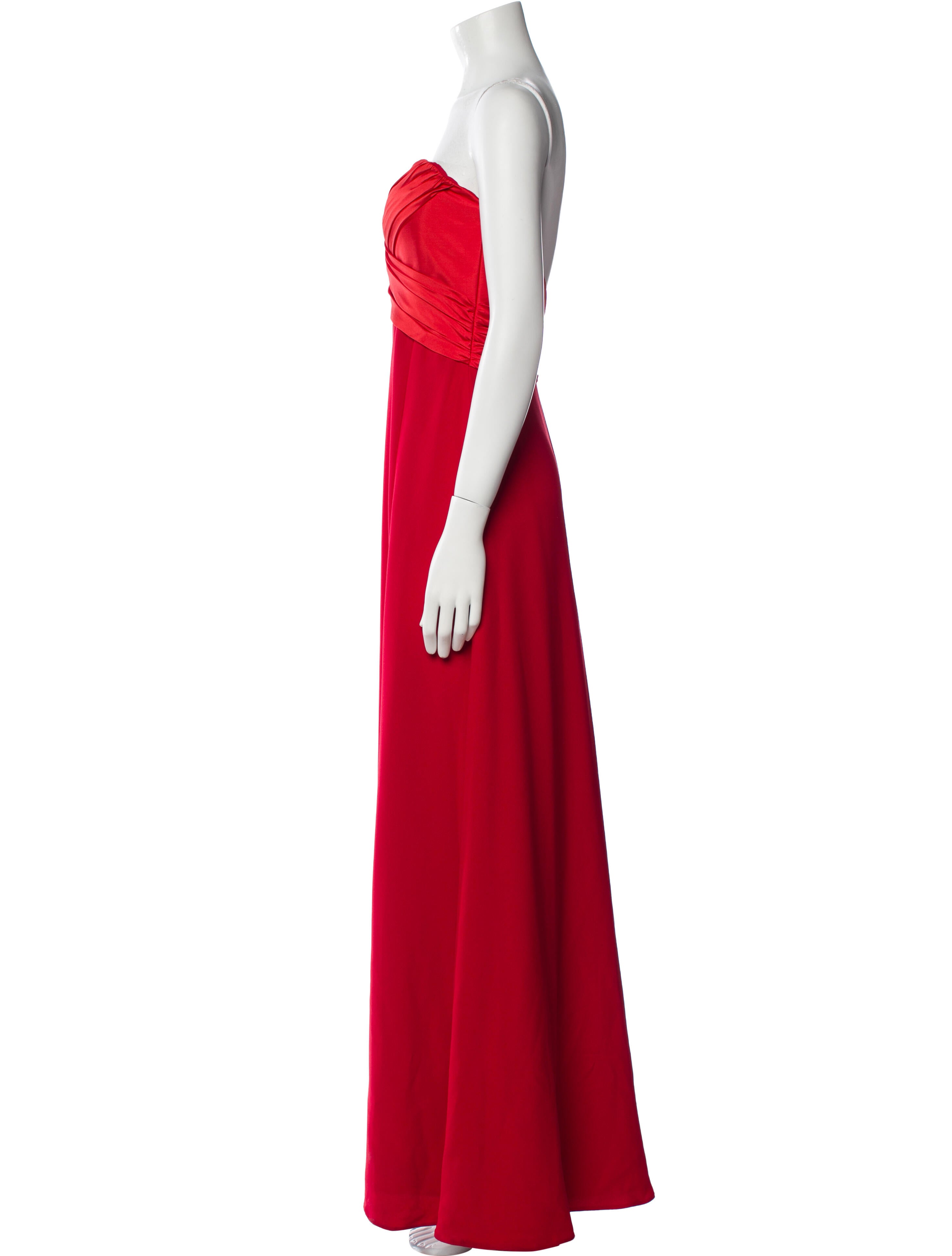 Pronovias Strapless Long Dress