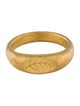 Prounis 22K Palm Branch Ring