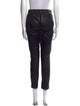 Marie Saint Pierre Leather Skinny Leg Pants