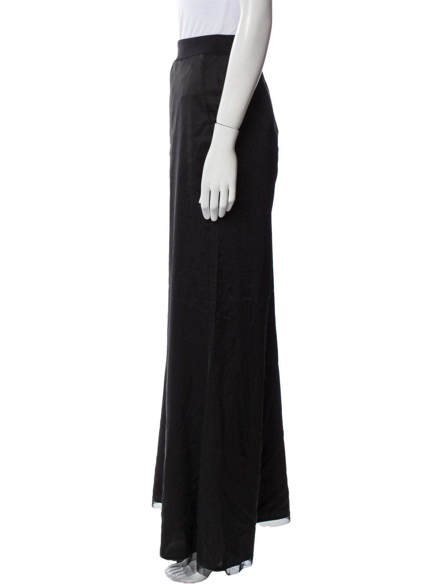 Marie Saint Pierre Silk Wide Leg Pants