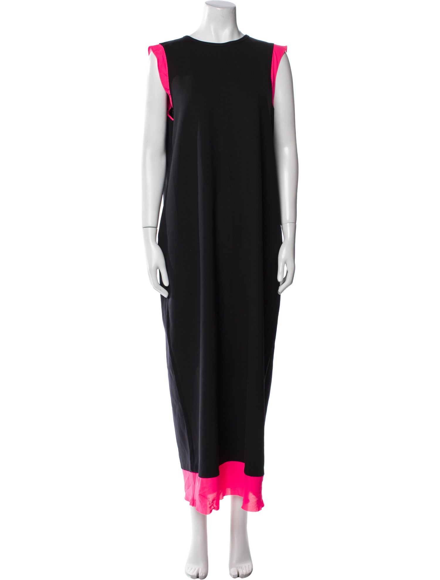 Marie Saint Pierre Crew Neck Long Dress