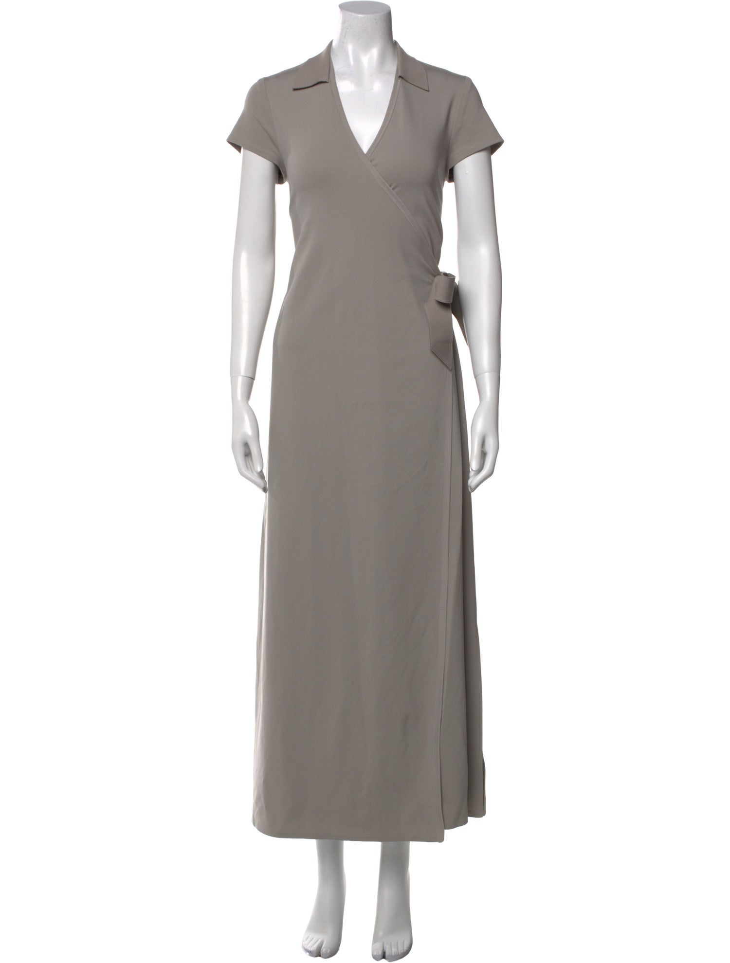 Marie Saint Pierre V-Neck Long Dress