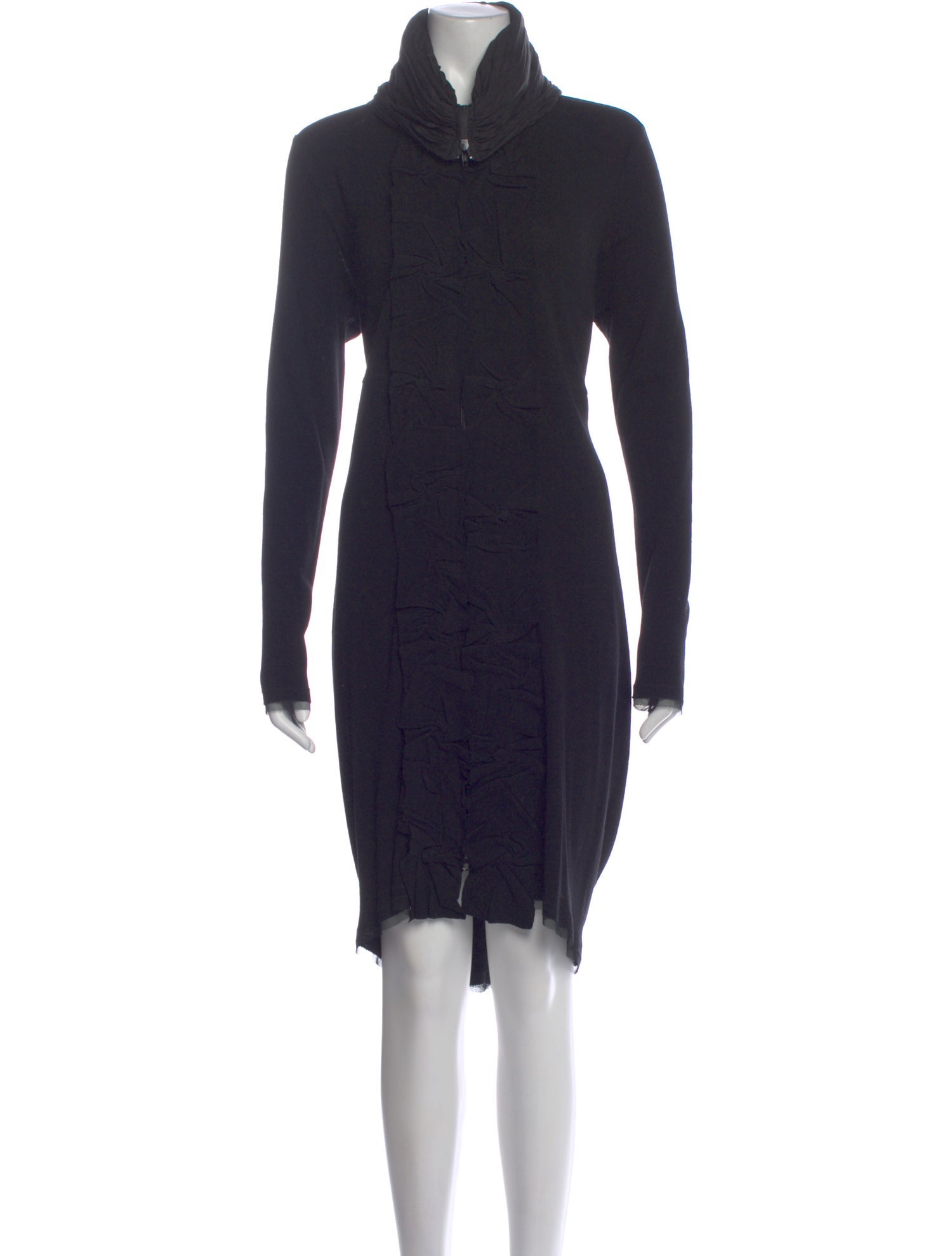 Marie Saint Pierre Wool Knee-Length Dress