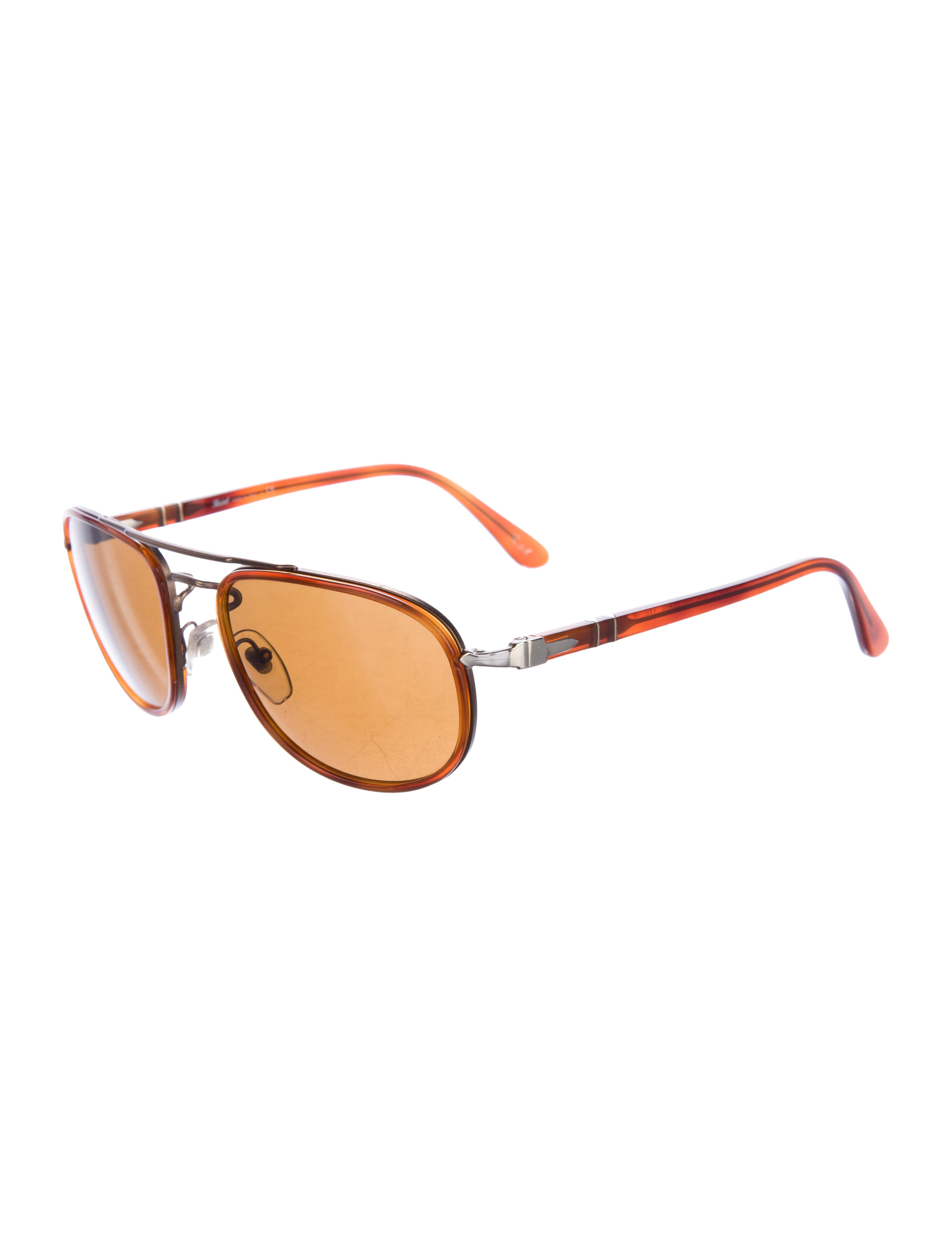 Persol Tinted Aviator Sunglasses