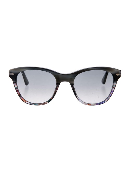 Persol Round Tinted Sunglasses Grey