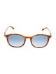 Persol Round Gradient Sunglasses